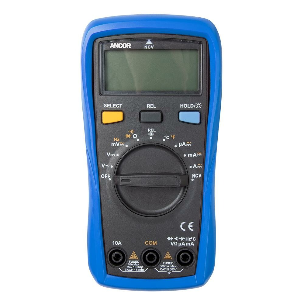 Ancor True Rms 12 Function Digital Multimeter - Boatyard Malaysia