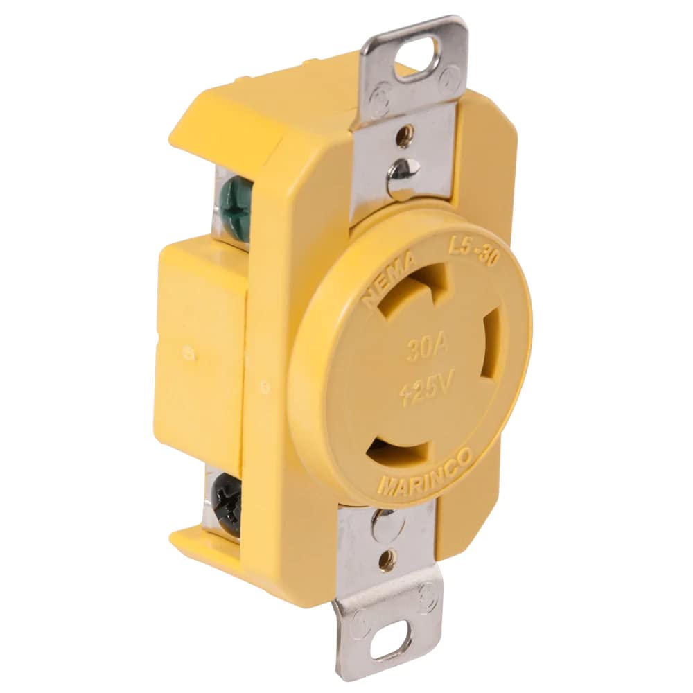 Marinco 30A 125V Plugs, Connectors & Receptacles - Boatyard Malaysia