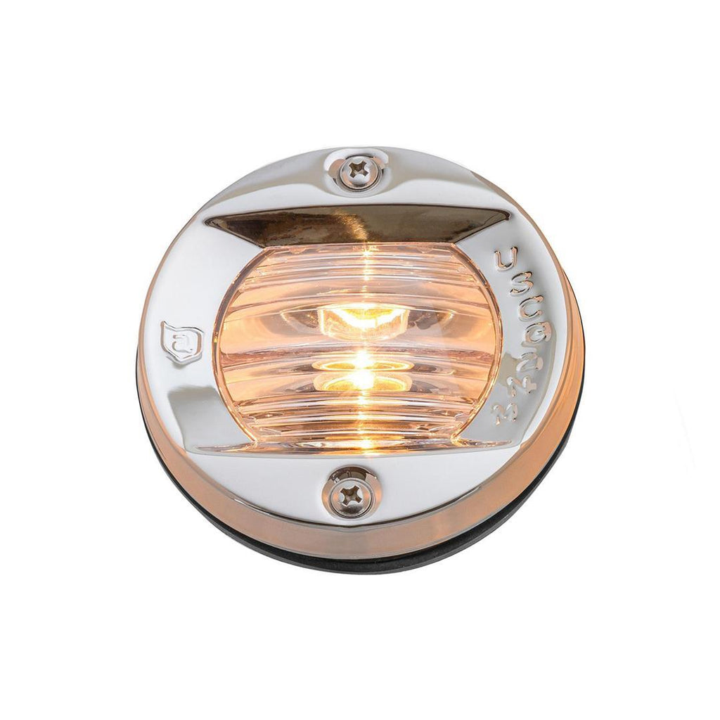 Attwood Stern Lights - Flush Mount Vertical Stainless Steel Flush Mount Transom Light - Boatyard Malaysia