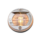 Attwood Stern Lights - Flush Mount Vertical Stainless Steel Flush Mount Transom Light - Boatyard Malaysia