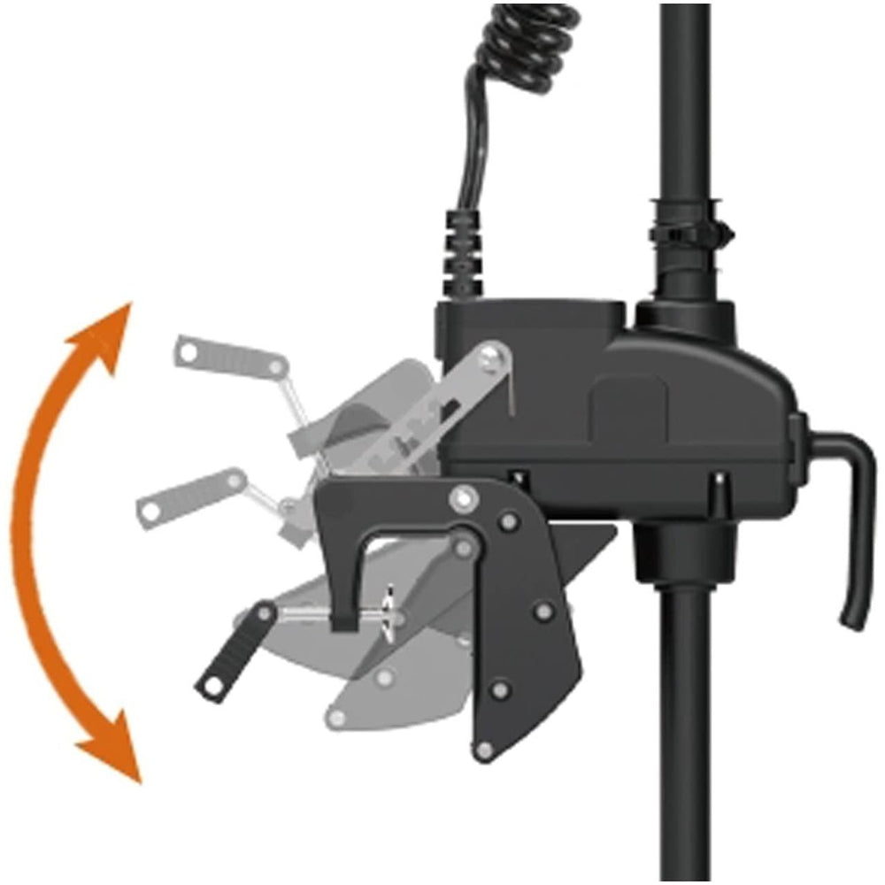 Haswing Cayman T Transom Mount Trolling Motor Black - Boatyard Malaysia