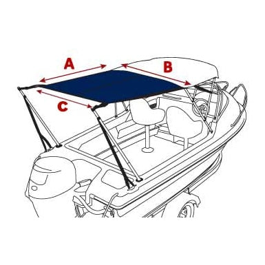 Oceansouth Bimini Top Extension - Boatyard Malaysia