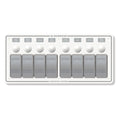 Blue Sea System Contura Water Resistant 12V DC Circuit Breaker Panel - Boatyard Malaysia