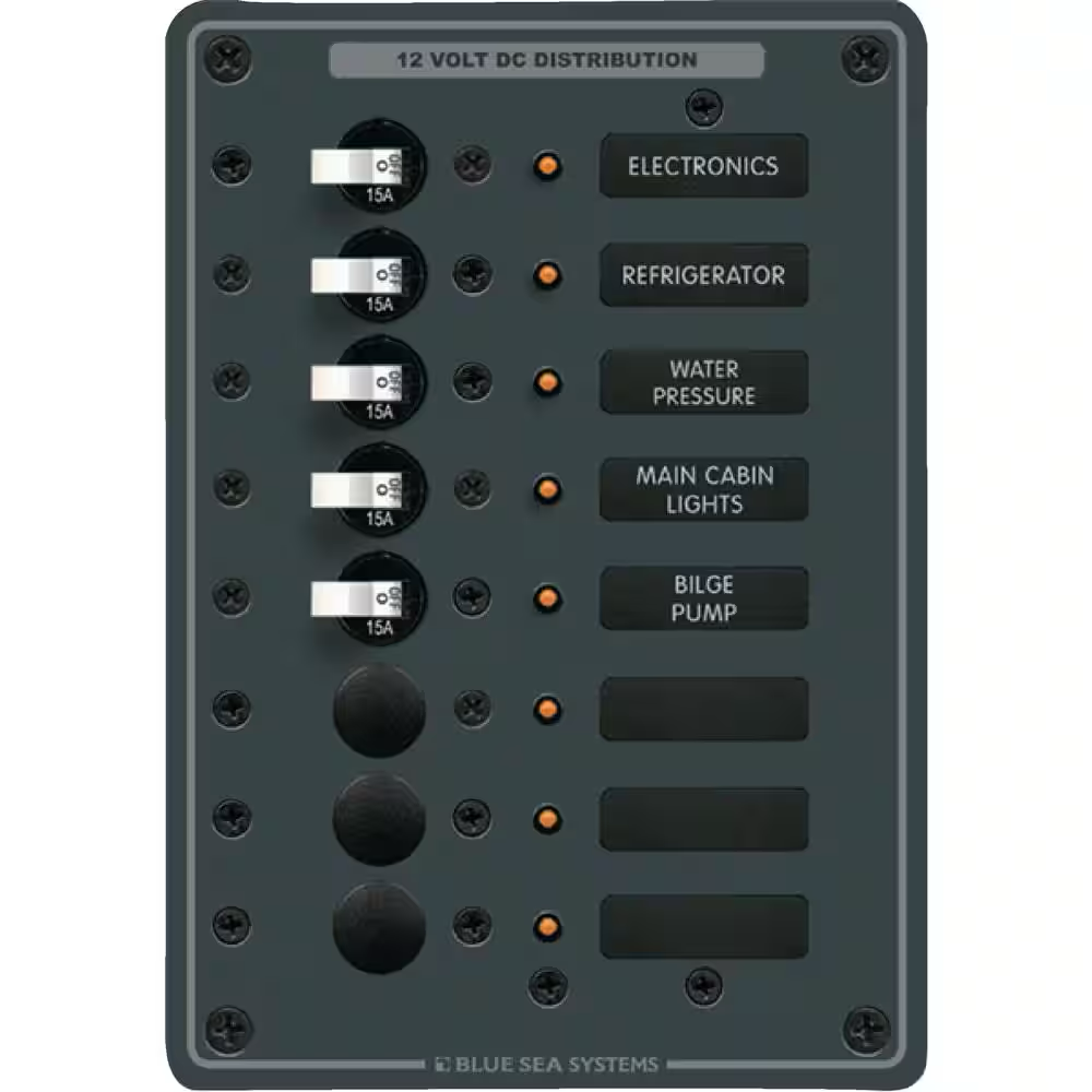 Blue Sea System Traditional Metal Panel - Boatyard Malaysia