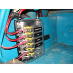 Blue Sea System ST Glass 6 Circuit Fuse Block with Cover - Boatyard Malaysia