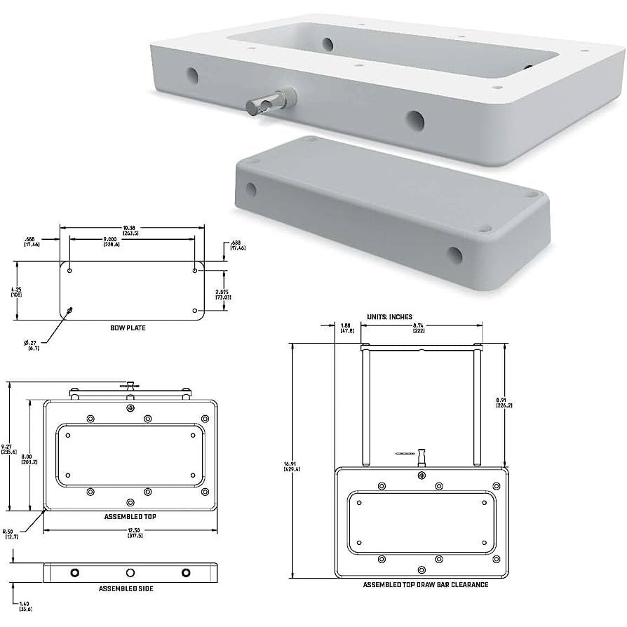 Minn Kota Quick Release Bracket / RTA-54 - Boatyard Malaysia