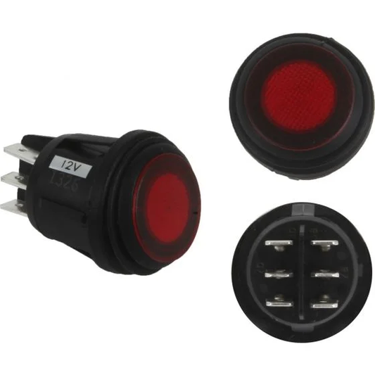 Rocker Switch 3 Position And Lighted