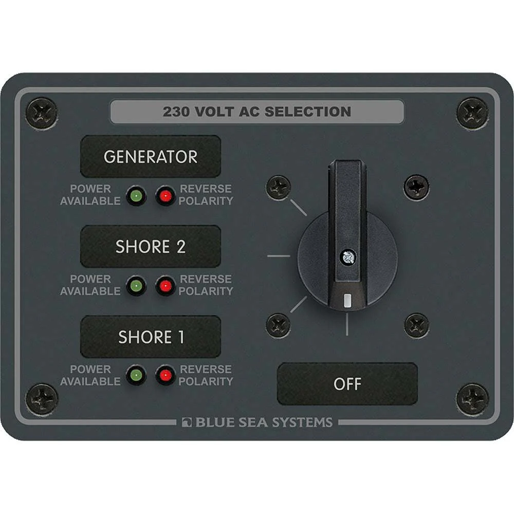 Blue Sea System AC Rotary Switch Panel - Boatyard Malaysia