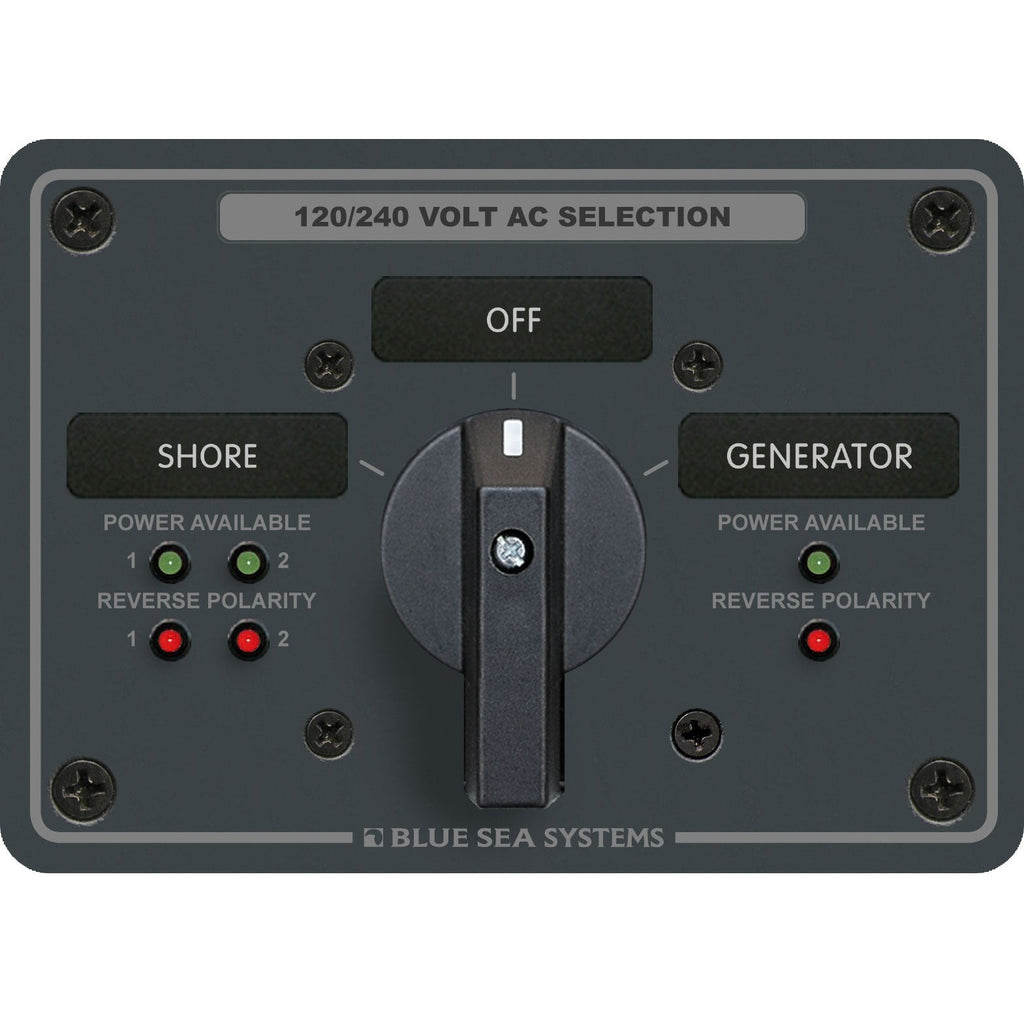Blue Sea System AC Rotary Switch Panel - Boatyard Malaysia