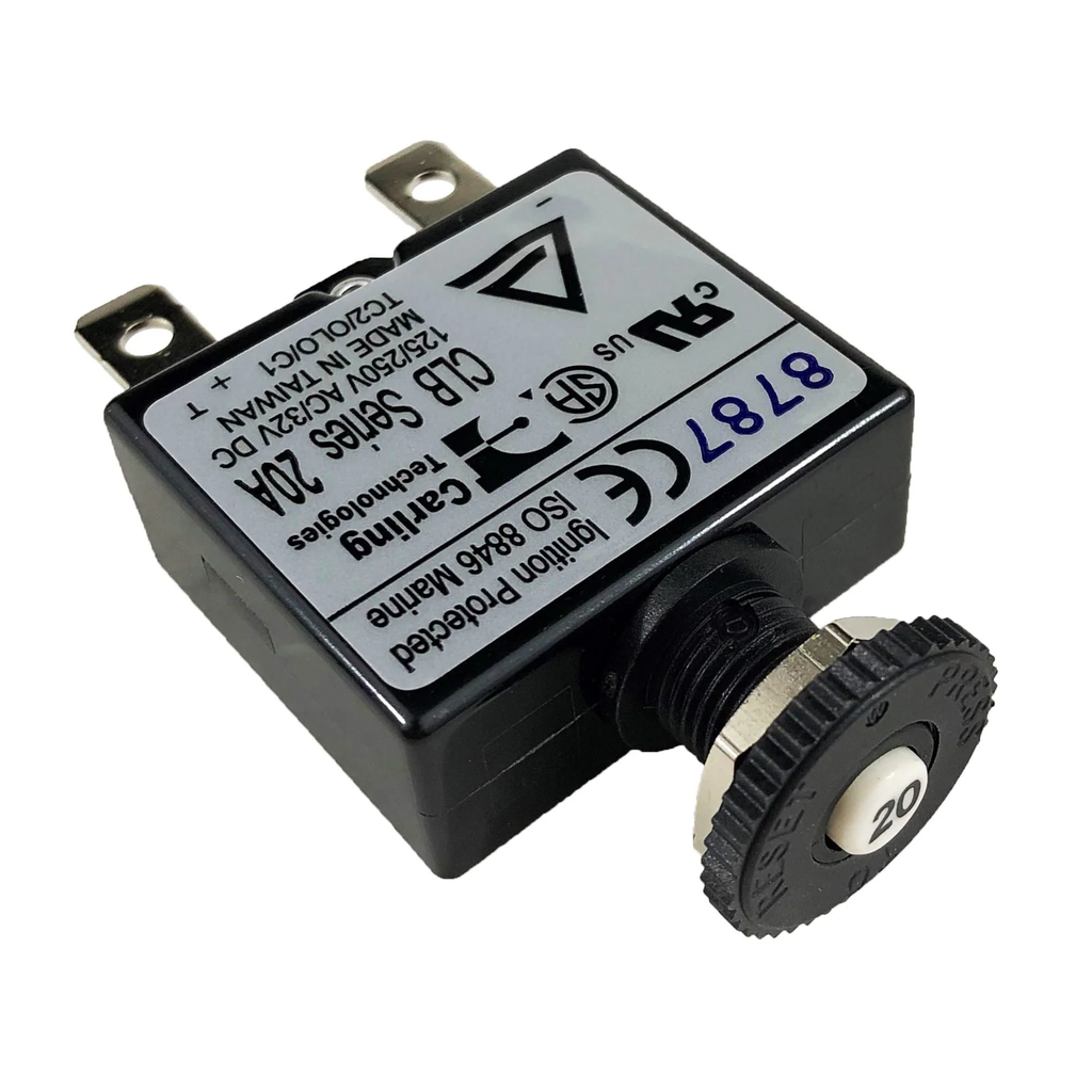 Push Button Reset Only Quick Connect Circuit Breaker boatyardmalaysia