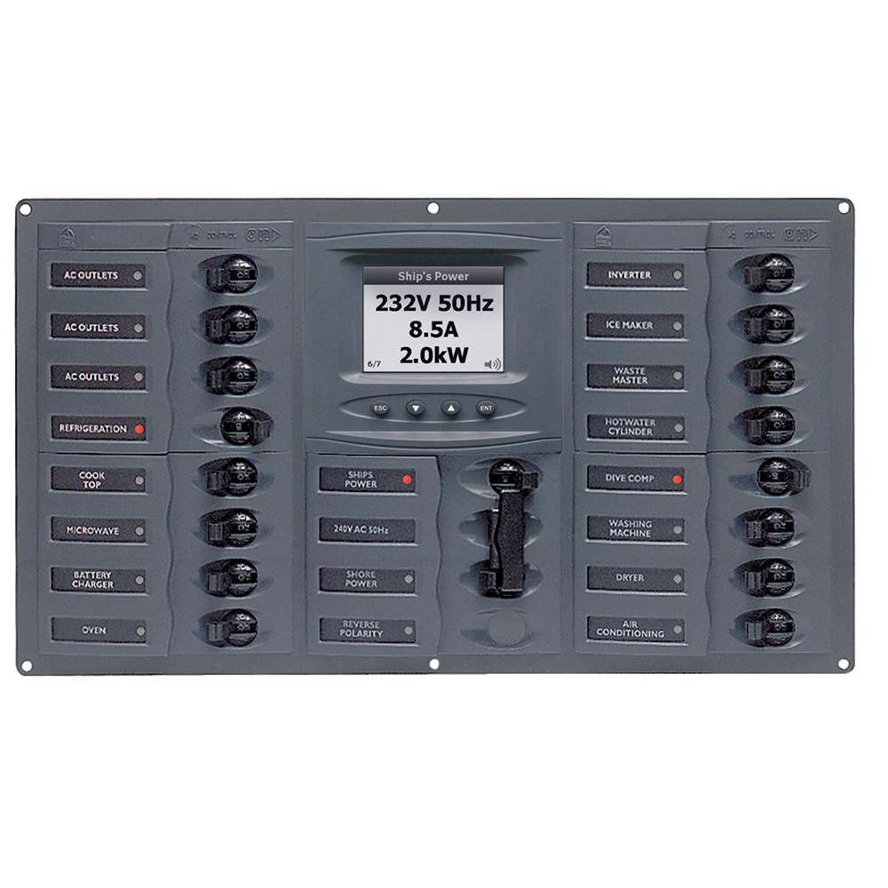 AC Main Circuit Breaker Panels—Analog/Digital Meter boatyardmalaysia