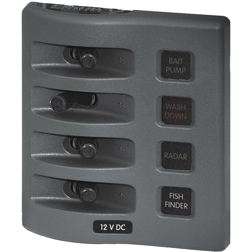 WeatherDeck® 12V DC Waterproof Fuse Panel boatyardmalaysia