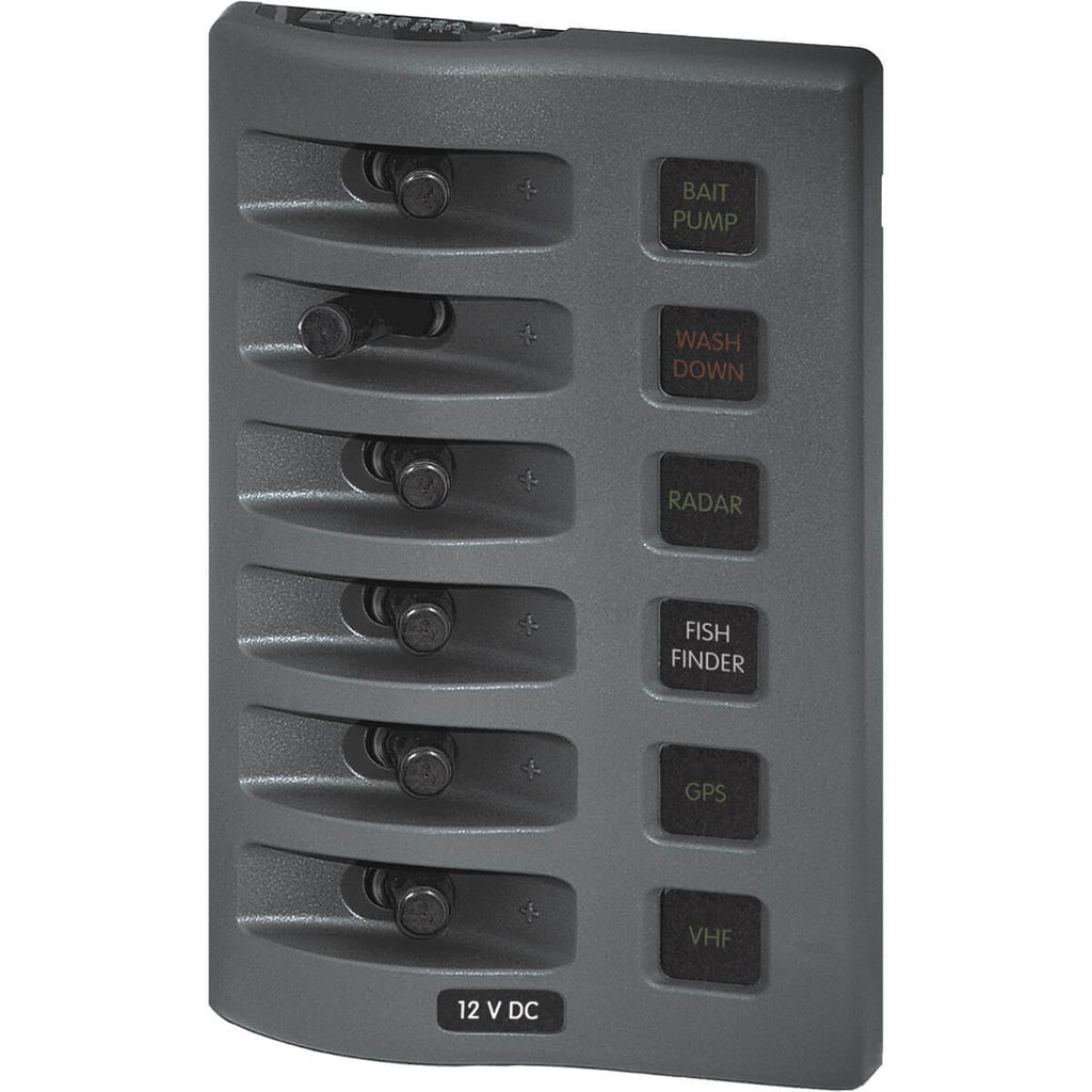 WeatherDeck® 12V DC Waterproof Fuse Panel boatyardmalaysia
