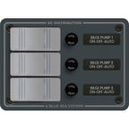 Blue Sea System Contura Water-Resistant DC Panel - Bilge Pump Control - Boatyard Malaysia