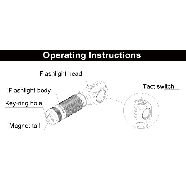 MANKER E02 II SAND CW FLASHLIGHT boatyardmalaysia