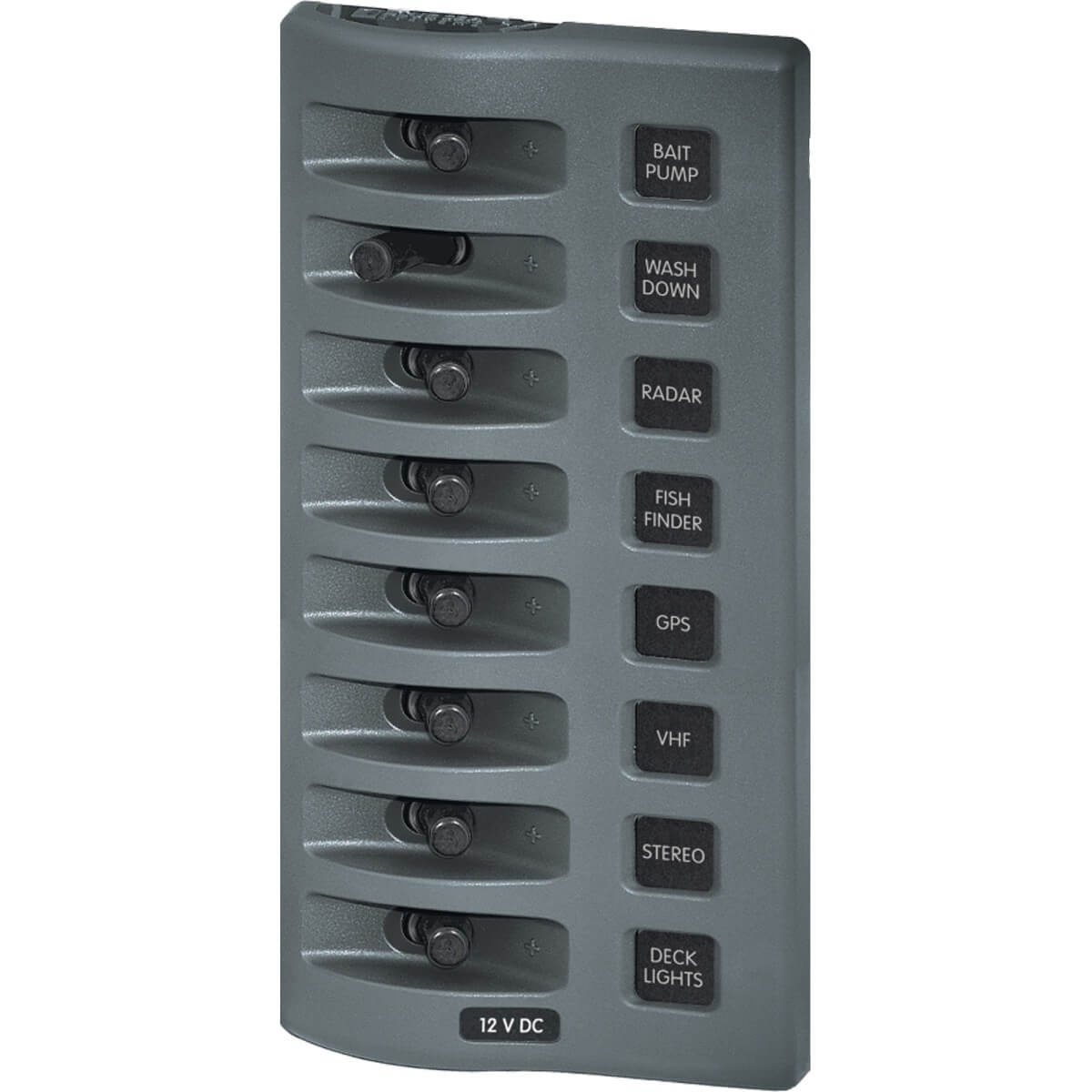 WeatherDeck® 12V DC Waterproof Switch Panel boatyardmalaysia