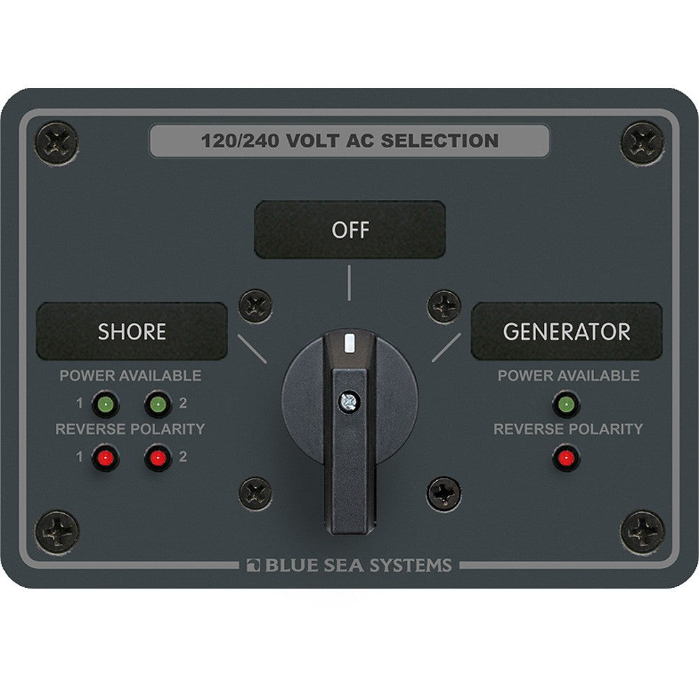 Blue Sea System AC Rotary Switch Panel - Boatyard Malaysia