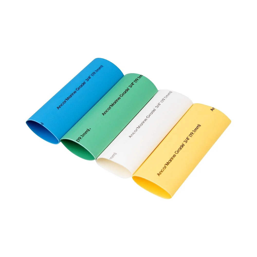 Ancor Heat Shrink Kit 3" Assorted Color <18 AWG 4 Pack - Boatyard Malaysia