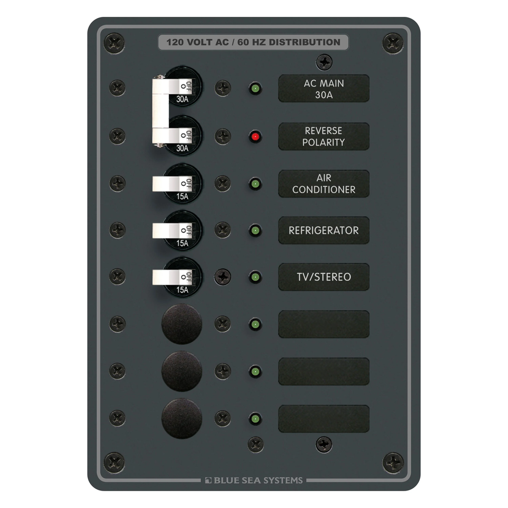 Blue Sea System Traditional Metal Panel - Boatyard Malaysia