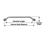 Oceansouth Boat Handrails 19MM Stainless Steel - Boatyard Malaysia