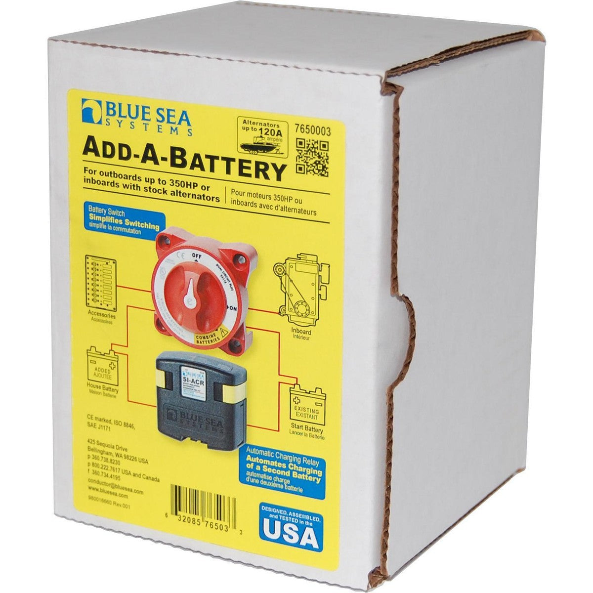 Add-A-Battery Kit - 120A boatyardmalaysia