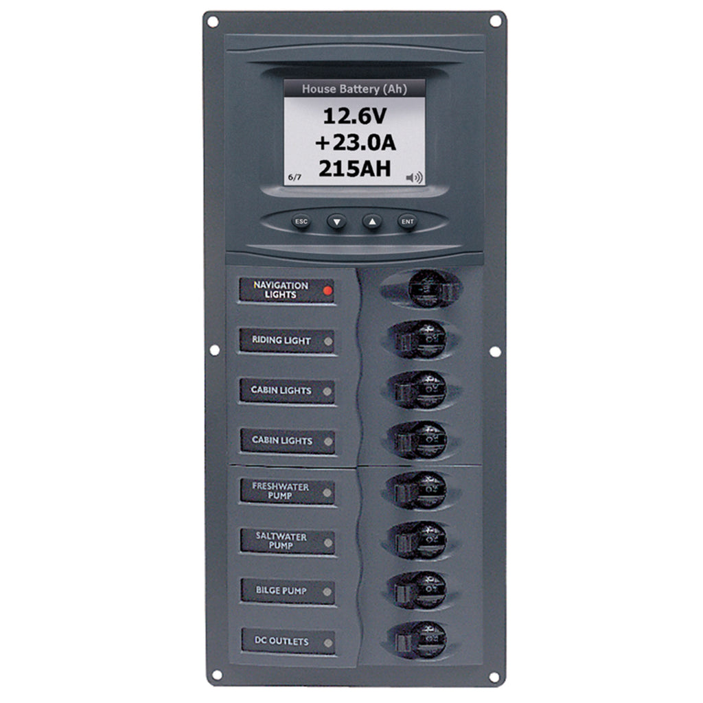 BEP Marine DC Circuit Breaker Panels—With Digital/Analog Monitoring - Boatyard Malaysia