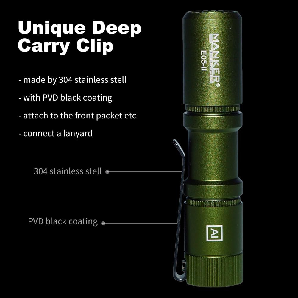 E05 II EDC Rechargeable Flashlight boatyardmalaysia