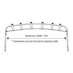 Oceansouth Clamp-On Fishing Rod Rack - Boatyard Malaysia