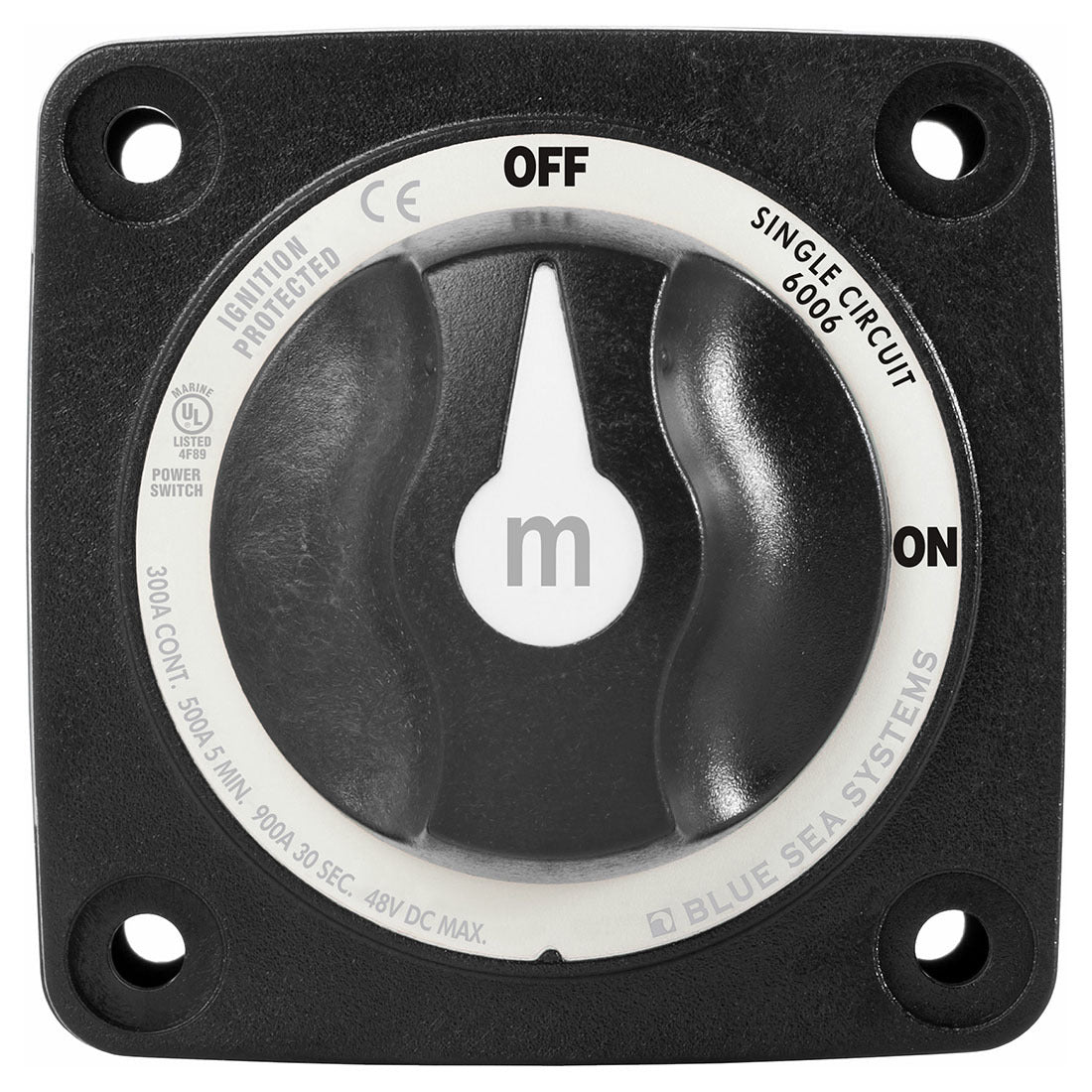 m-Series Mini On-Off Battery Switch with Key boatyardmalaysia