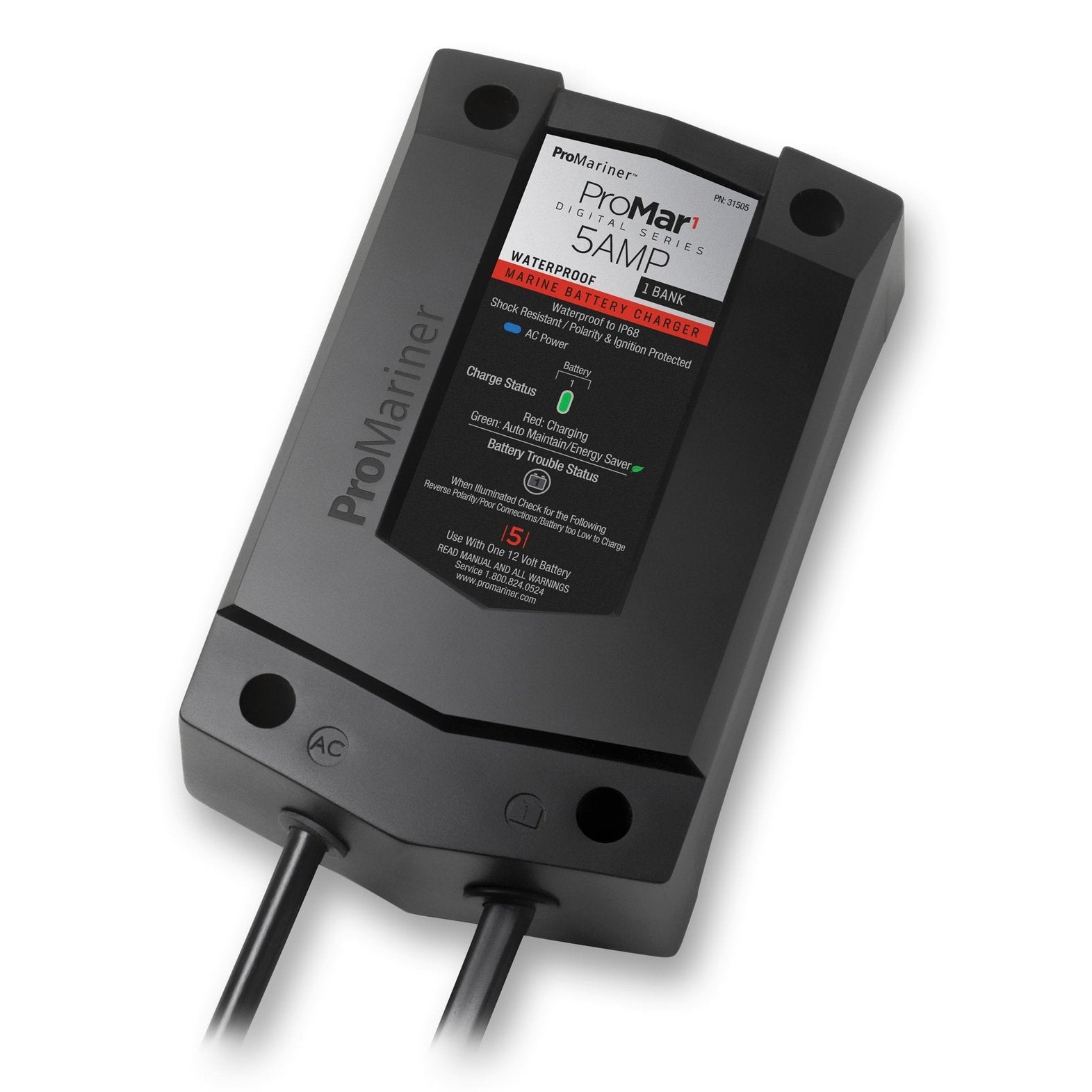 Promariner ProMar 1 Digital 5 Amp 1 Bank - Boatyard Malaysia