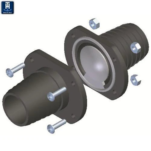 T-H Marine Inline Scupper Check Valves - Boatyard Malaysia