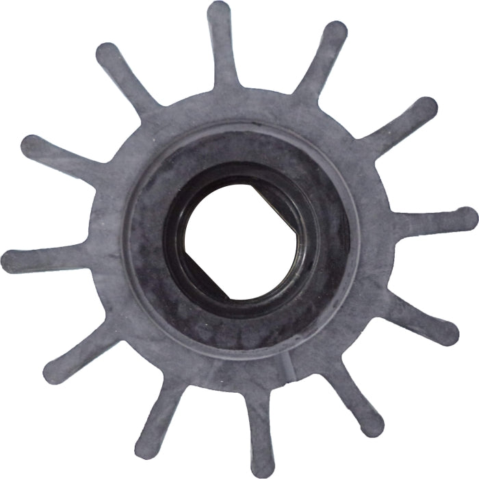 Impeller Kit - 12 Blade - Neoprene - 3-¾" Diameter - Plastic Insert - Double Flat Drive boatyardmalaysia