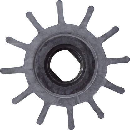 Impeller Kit - 12 Blade - Neoprene - 3-¾" Diameter - Plastic Insert - Double Flat Drive boatyardmalaysia