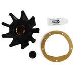 Jabsco Impeller Kit - 9 Blade - Nitrile - 3-3/4" Diameter X 2-1/2" W, 1" Shaft Diameter - Boatyard Malaysia