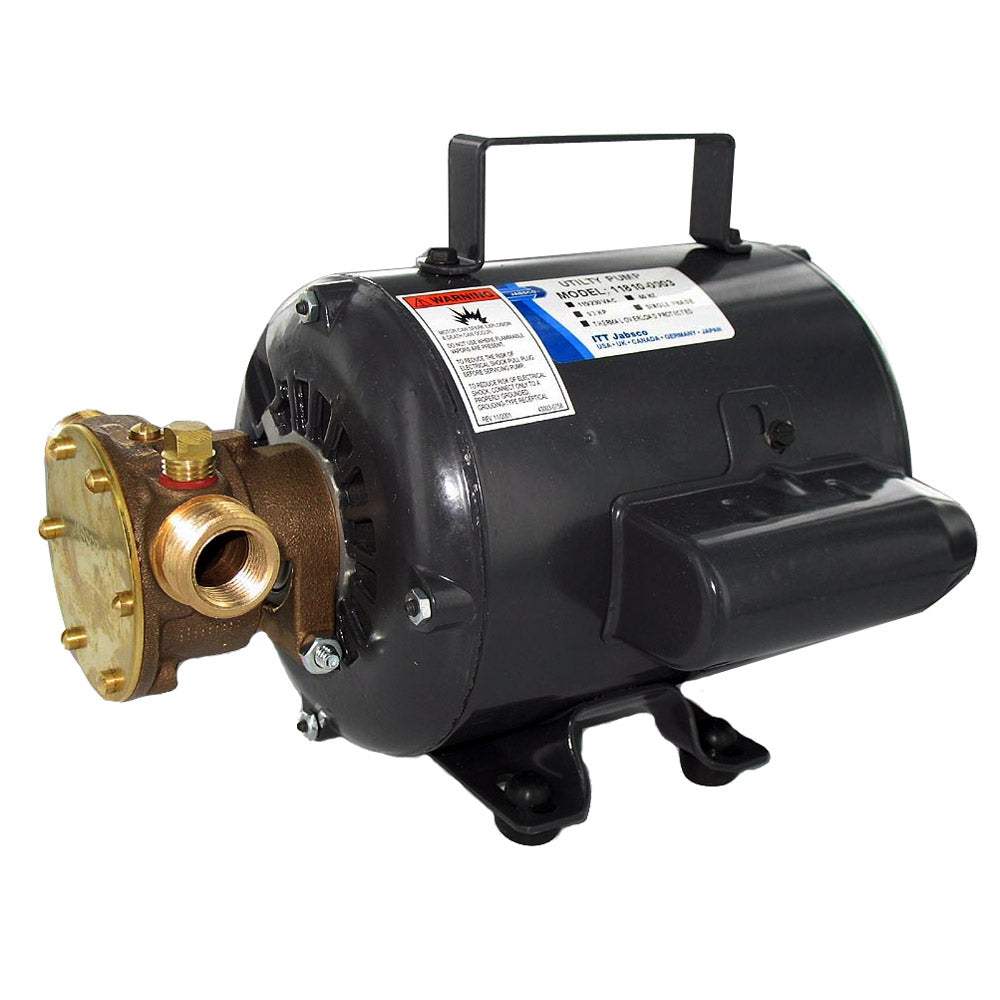 Jabsco Bronze AC Motor Pump Unit - 115v - Boatyard Malaysia