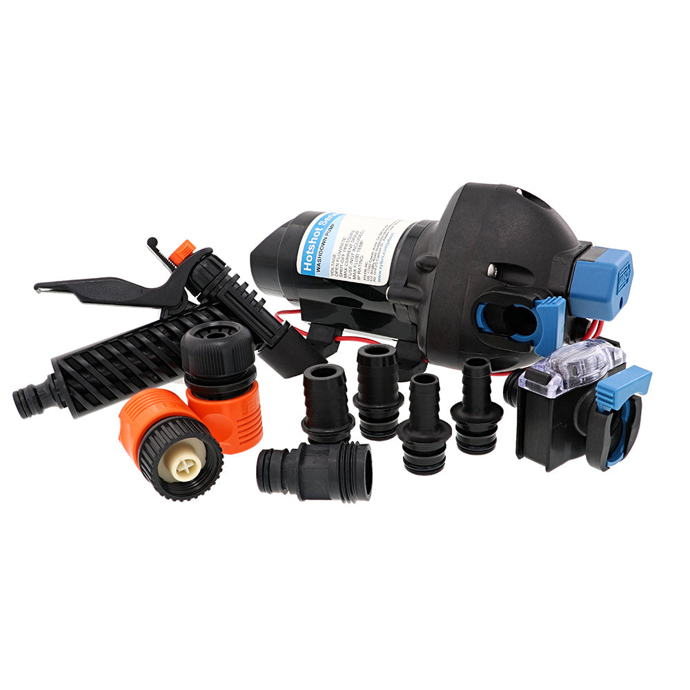 Jabsco HotShot 3 Washdown Pump - 12V - 3 GPM - 50 PSI - Boatyard Malaysia