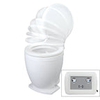 Jabsco Lite Flush Electric 12V Toilet W/Control Panel - Boatyard Malaysia