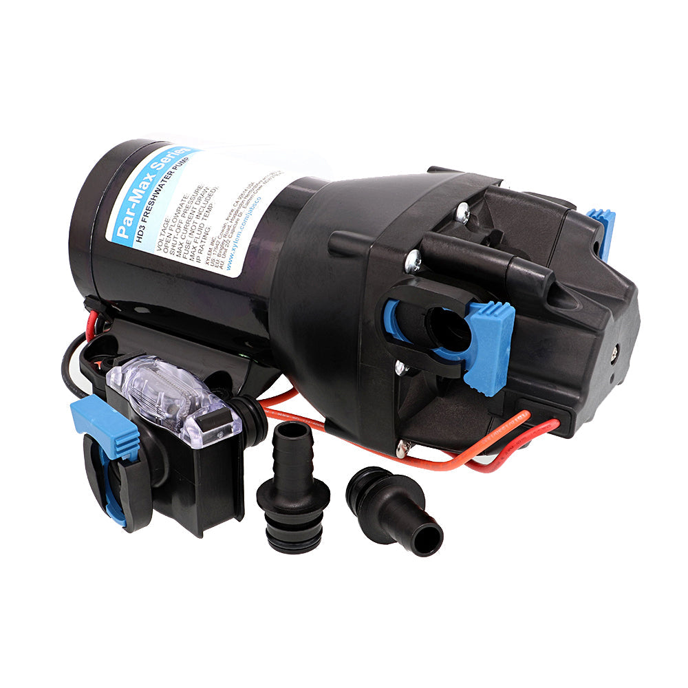 Jabsco Par-Max HD3 Heavy Duty Water Pressure Pump - 12V - 3 GPM - 40 PSI - Boatyard Malaysia