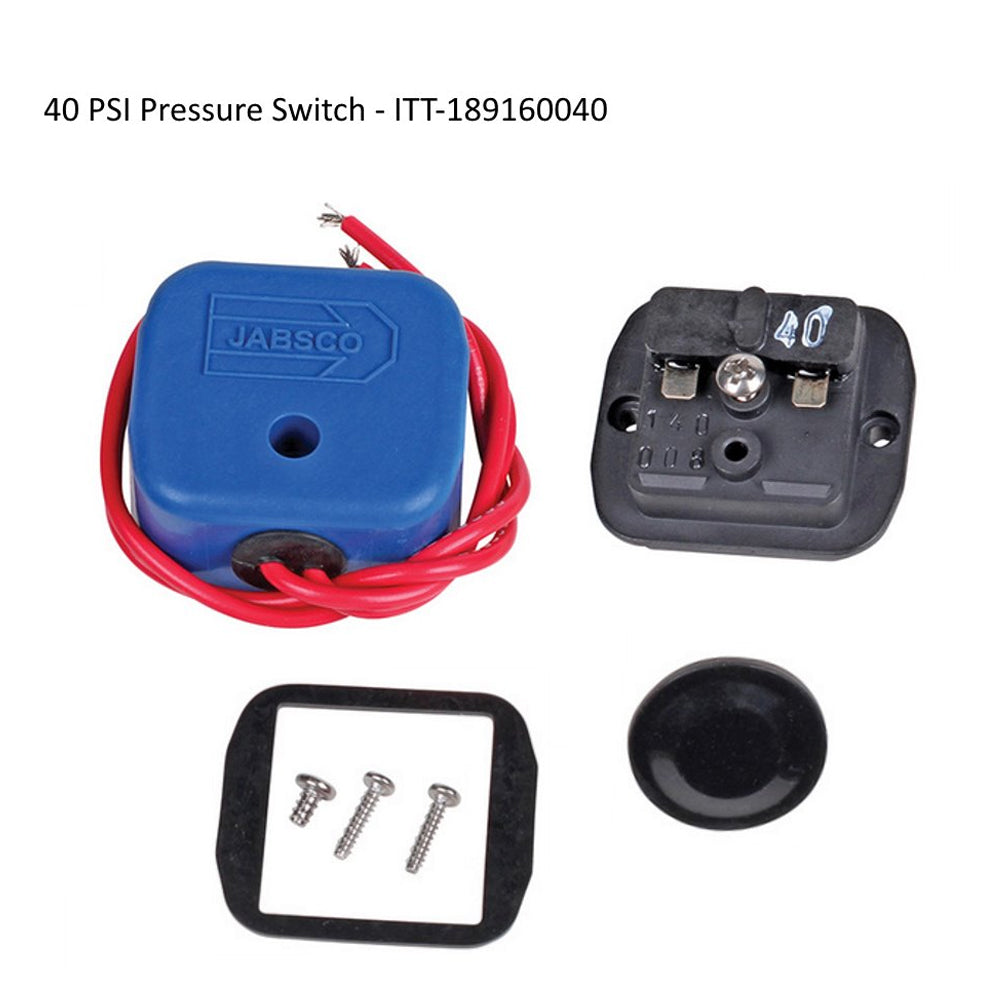Jabsco 18916-0040 Replacement Pressure Switch - 40 PSI - Boatyard Malaysia