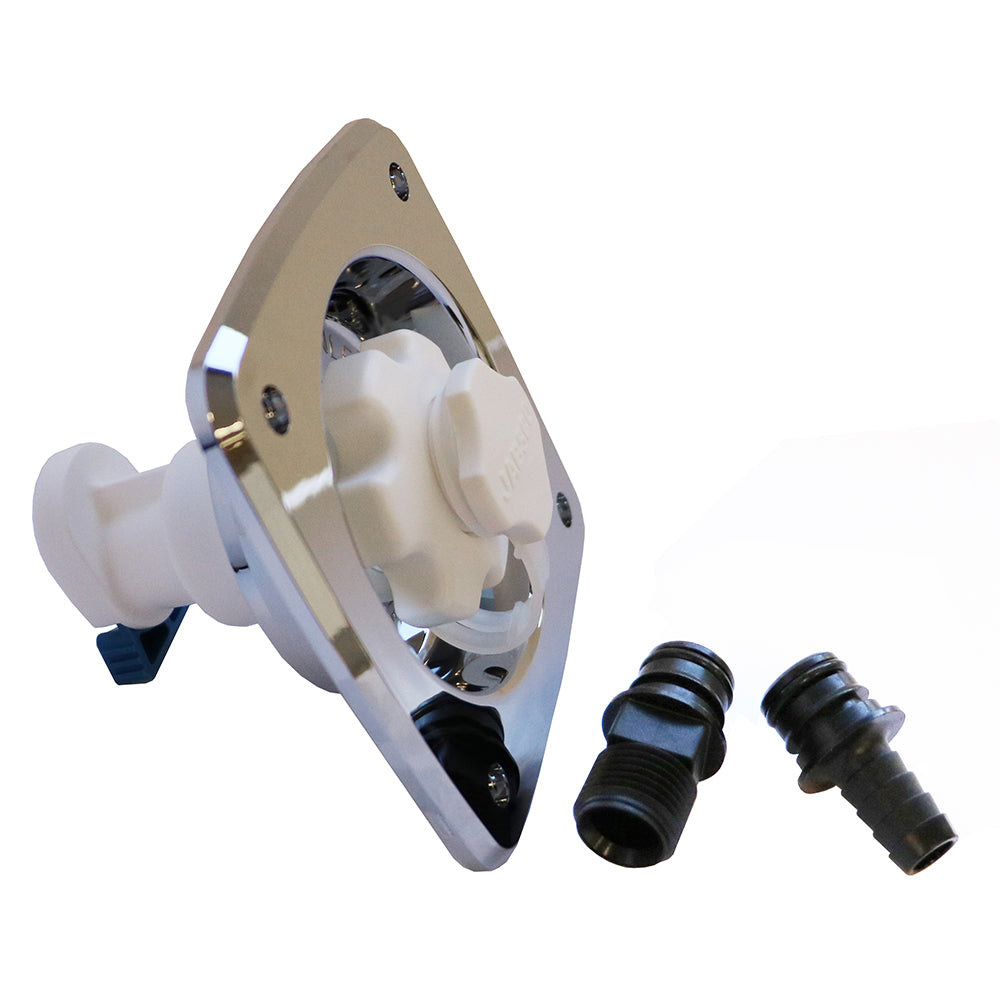 Water Pressure Regulator - Flush Mount - Chrome - 45 Psi boatyardmalaysia