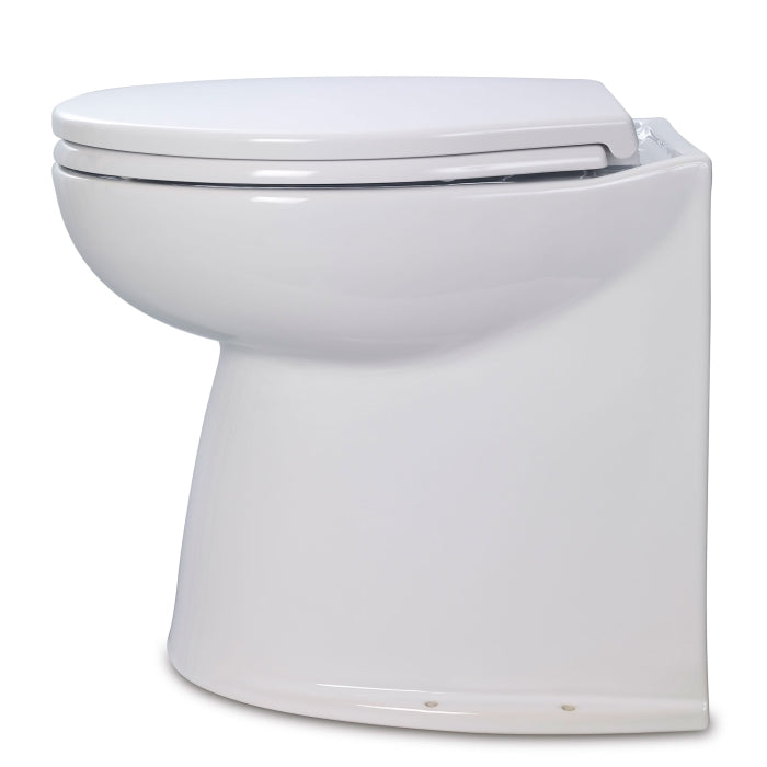 Jabsco 17" Deluxe Flush Raw Water Electric Toilet W/Soft Close Lid - 24V - Boatyard Malaysia