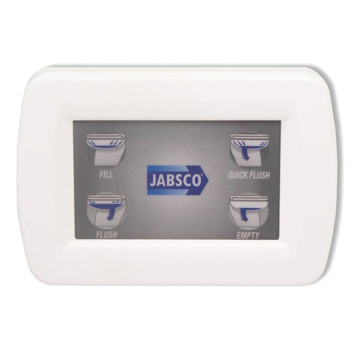 Jabsco 17" Deluxe Flush Raw Water Electric Toilet W/Soft Close Lid - 12V - Boatyard Malaysia