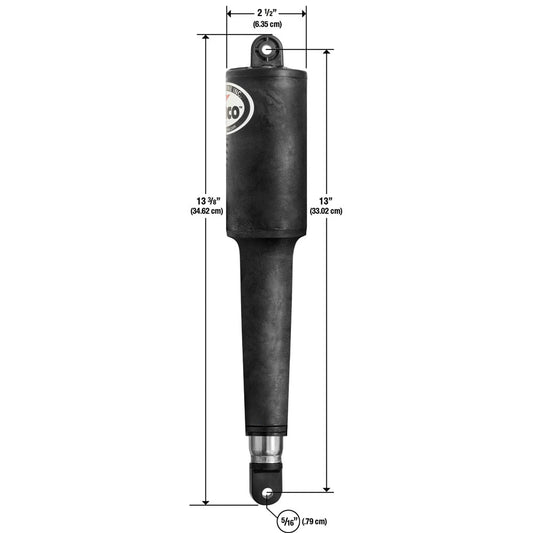 Lenco 102 Actuator 4-1/4" Stroke (10.795 cm) - 24-Volt