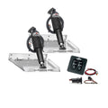 Lenco Marine 12"X12" Perfomance Tab Kit W/ Tactile Switch - Boatyard Malaysia