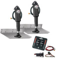 Lenco Marine 9" x 9" Standard Trim Tab Kit w/LED Indicator Switch Kit 12V - Boatyard Malaysia