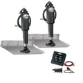 Lenco Marine 9" x 9" Standard Trim Tab Kit w/Standard Tactile Switch Kit 12V - Boatyard Malaysia