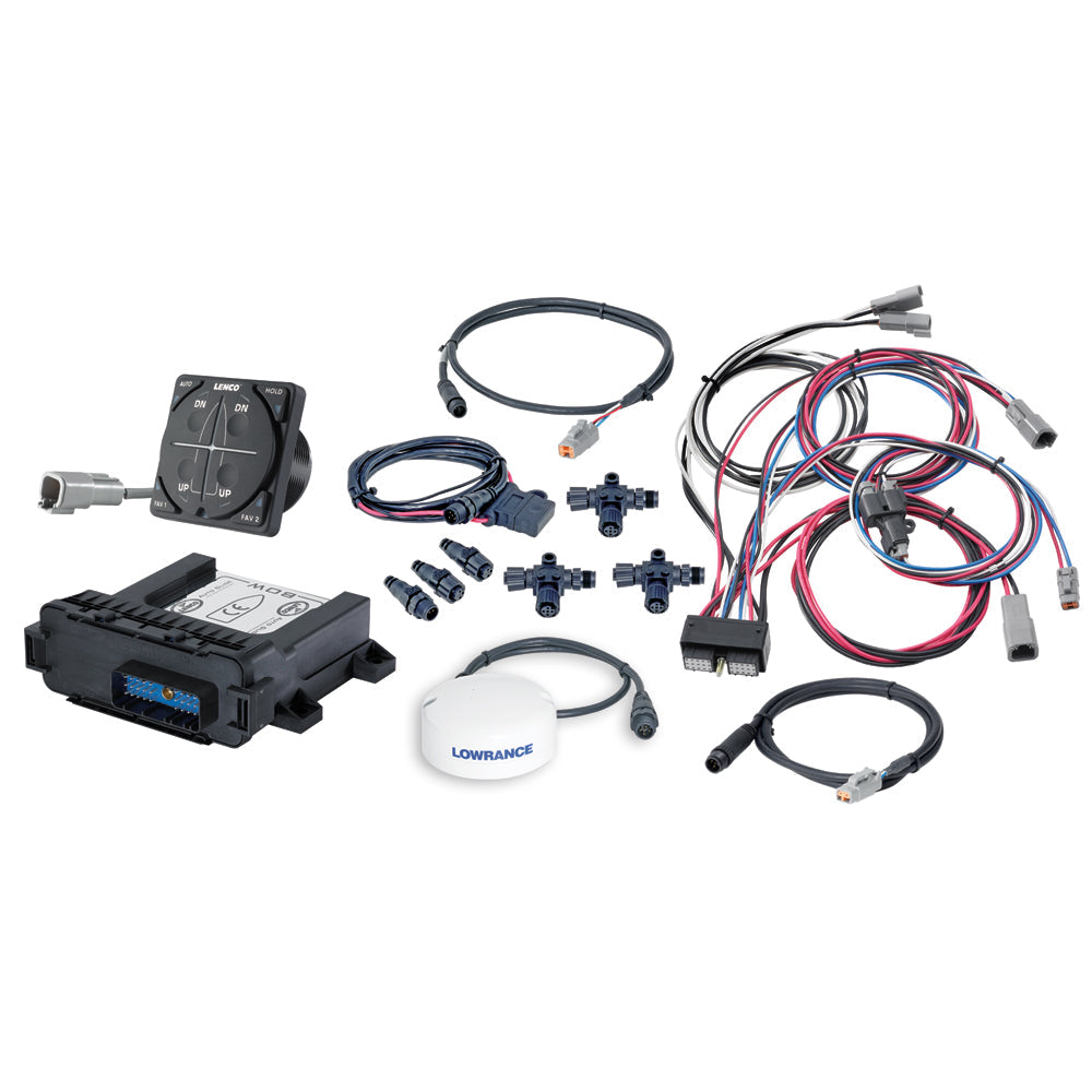 Lenco Marine Kit With GPS Antenna & Network - For Single Actuator Trim Tab Systems - Boatyard Malaysia