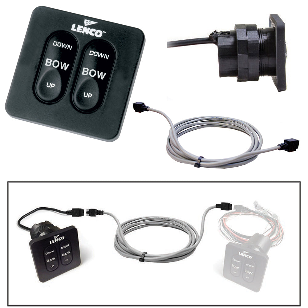 Lenco Marine Flybridge Standard Key pad with 10' 3m Shielded Harness - Boatyard Malaysia