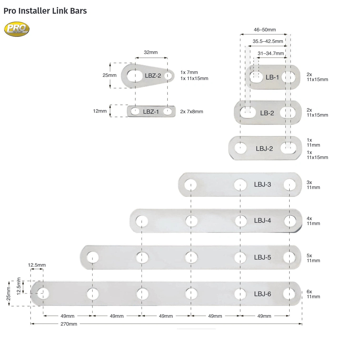 BEP Pro Installer Link Joiner 4-Way boatyardmalaysia