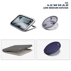 Oceansouth Custom Low-Medium Profile Hatch Covers for Lewmar - Boatyard Malaysia